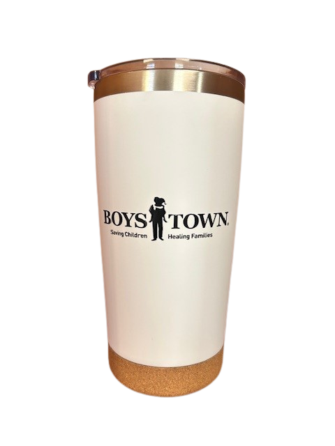 20 oz. Boys Town Cork Bottom Tumbler – Boys Town Gift Shop