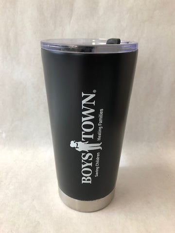 Steel Thermal Tumbler - Matte Black