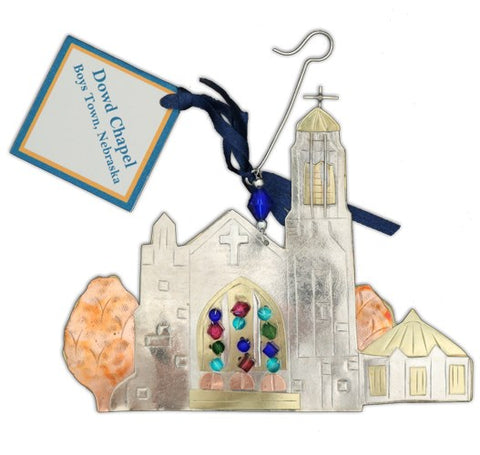 Dowd Chapel Mixed Metal Ornament