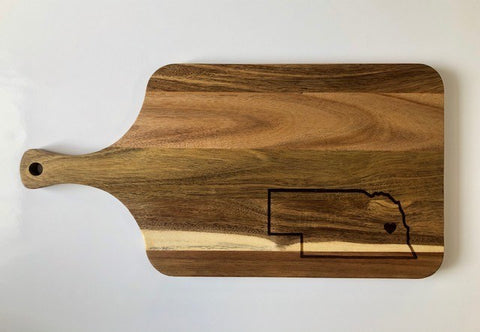 Nebraska Cutting/Charcuterie Board - Large