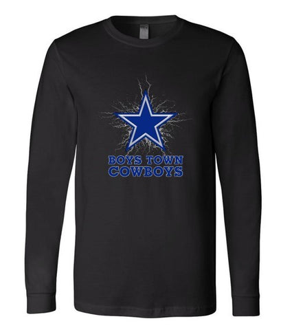 Boys Town Cowboys Long Sleeve T-shirt