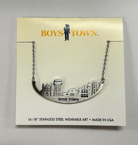 Boys Town Skyline Necklace