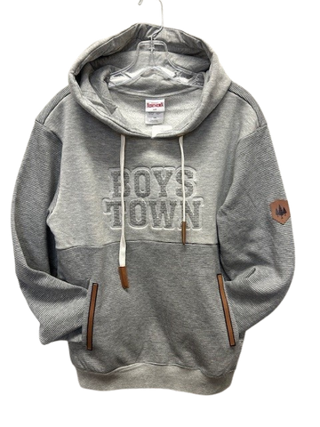 Boys Town Unisex Embossed Hoodie