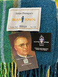 "Spirit of Boys Town" Tartan 100% Merino Wool HALF-SIZE Knee Blanket