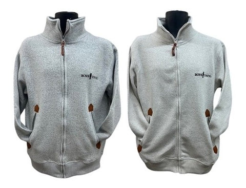 Unisex Full Zip Nantucket Sweater