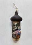 NebraskaWood Miniature Bird House Ornament