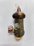 NebraskaWood Miniature Bird House Ornament