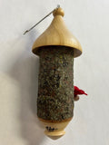 NebraskaWood Miniature Bird House Ornament
