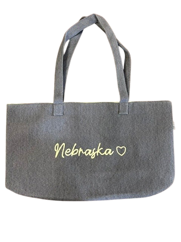 Nebraska Tote Bag