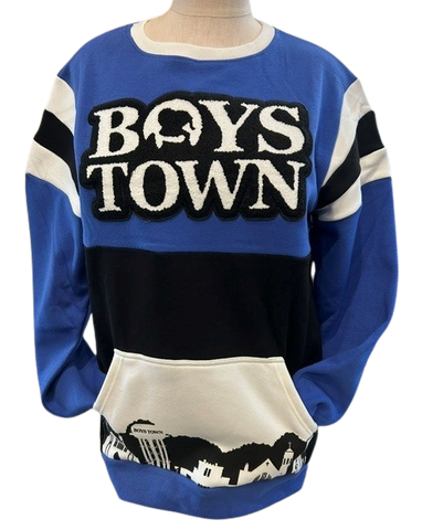 Boys Town Skyline Unisex Sweatshirt