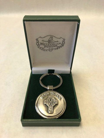 Boys Town Pewter/Stainless Key Chain