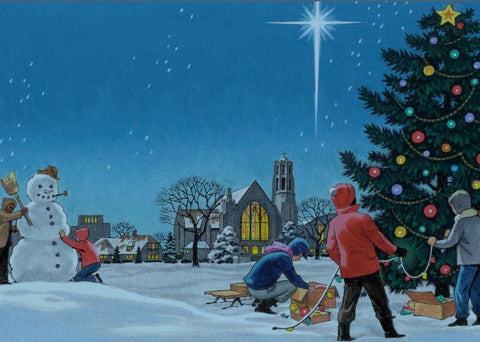 Christmas Cards Winter Scene