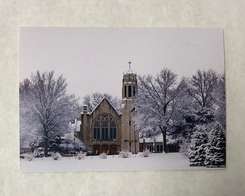 Christmas Card - Dowd Chapel Winter Scene